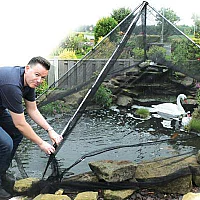 PondXpert Pond Pyramid Shelter Net