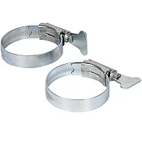 Hozelock 25mm Zinc Hoseclip Pair