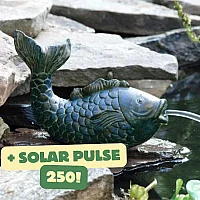 PondXpert Koi Spitter and SolarPulse 250