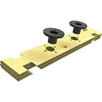 Garden Timber 10ft Pond Filtration Plank 1.403m Length Complete With Fittings Kit