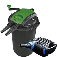PondHero Turn2Clean 15000 Pump and Filter Set