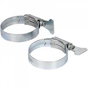 Hozelock 20mm Zinc Hoseclip Pair